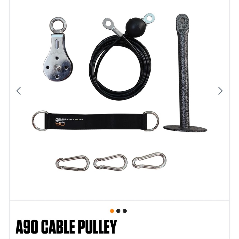 A90 workout cable pulley